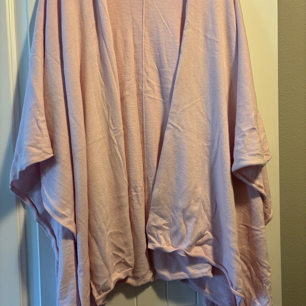 Mersea Blush Pink Draped Cardigan